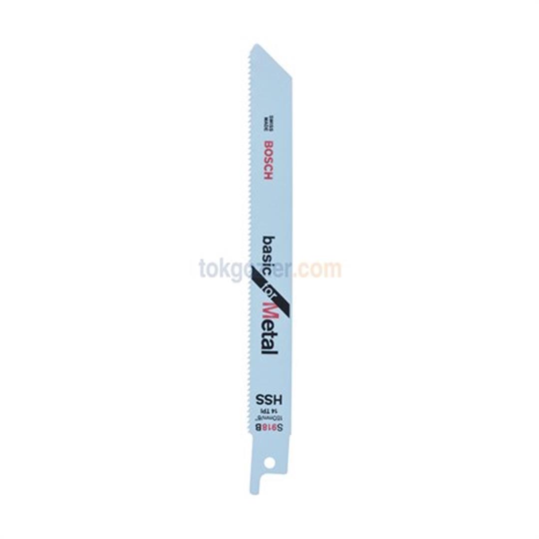 Bosch S 918 BF Basic for Metal 5'li Metal Tilki Kuyruğu Testere Bıçağı ...