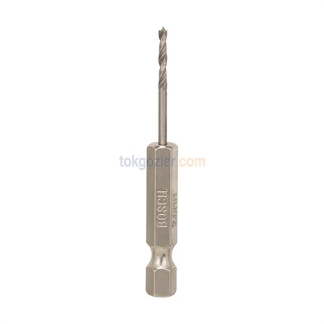 Bosch Spiral Ahşap Matkap Ucu 2x62 mm 1/4