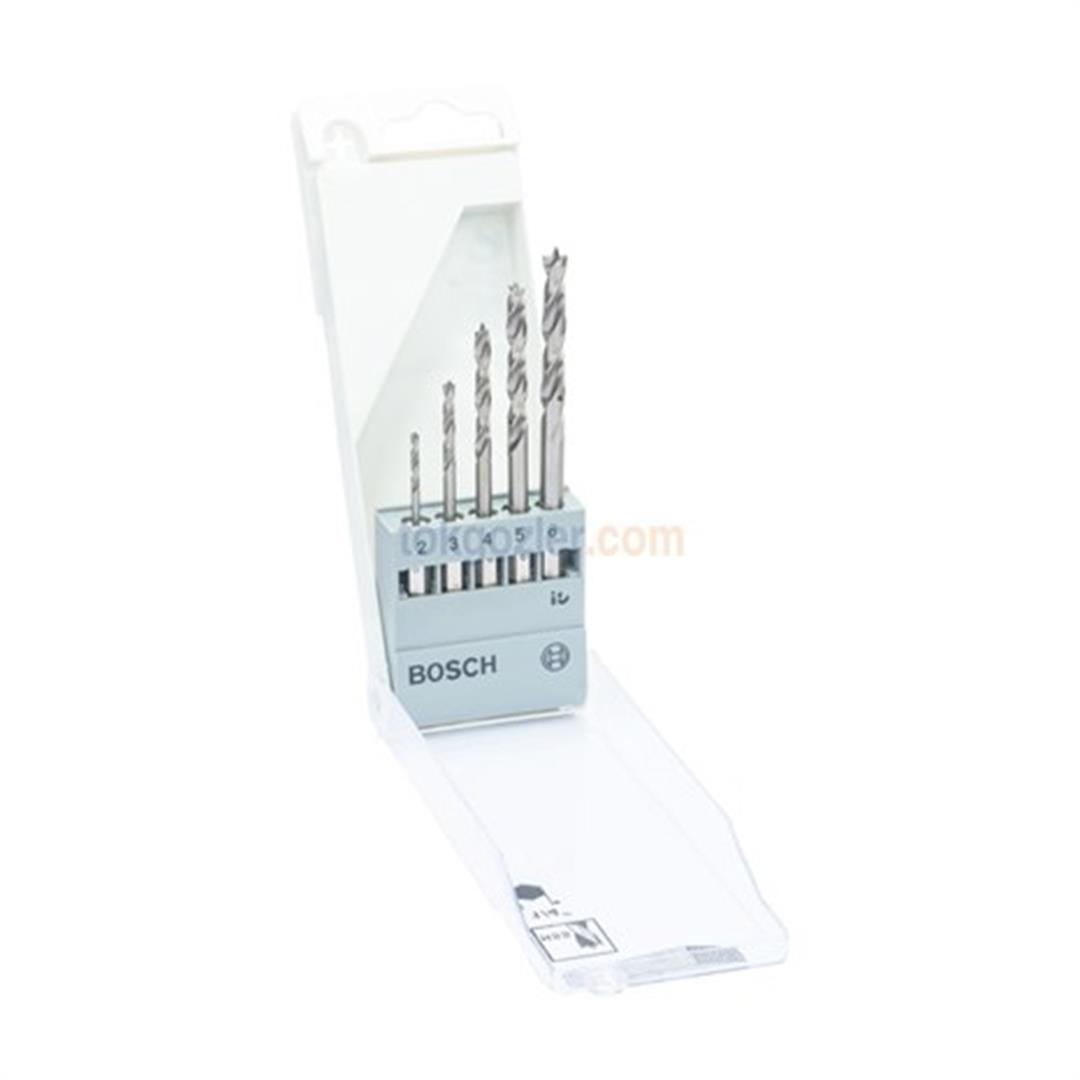 Bosch Spiral Ahşap Matkap Ucu Set 2-6 mm 1/4