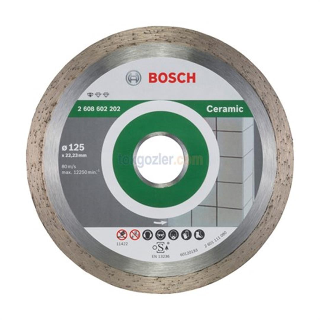 Bosch Standard for Ceramic - Seramik ve Fayans İçin Elmas Kesme Diski 125 mm