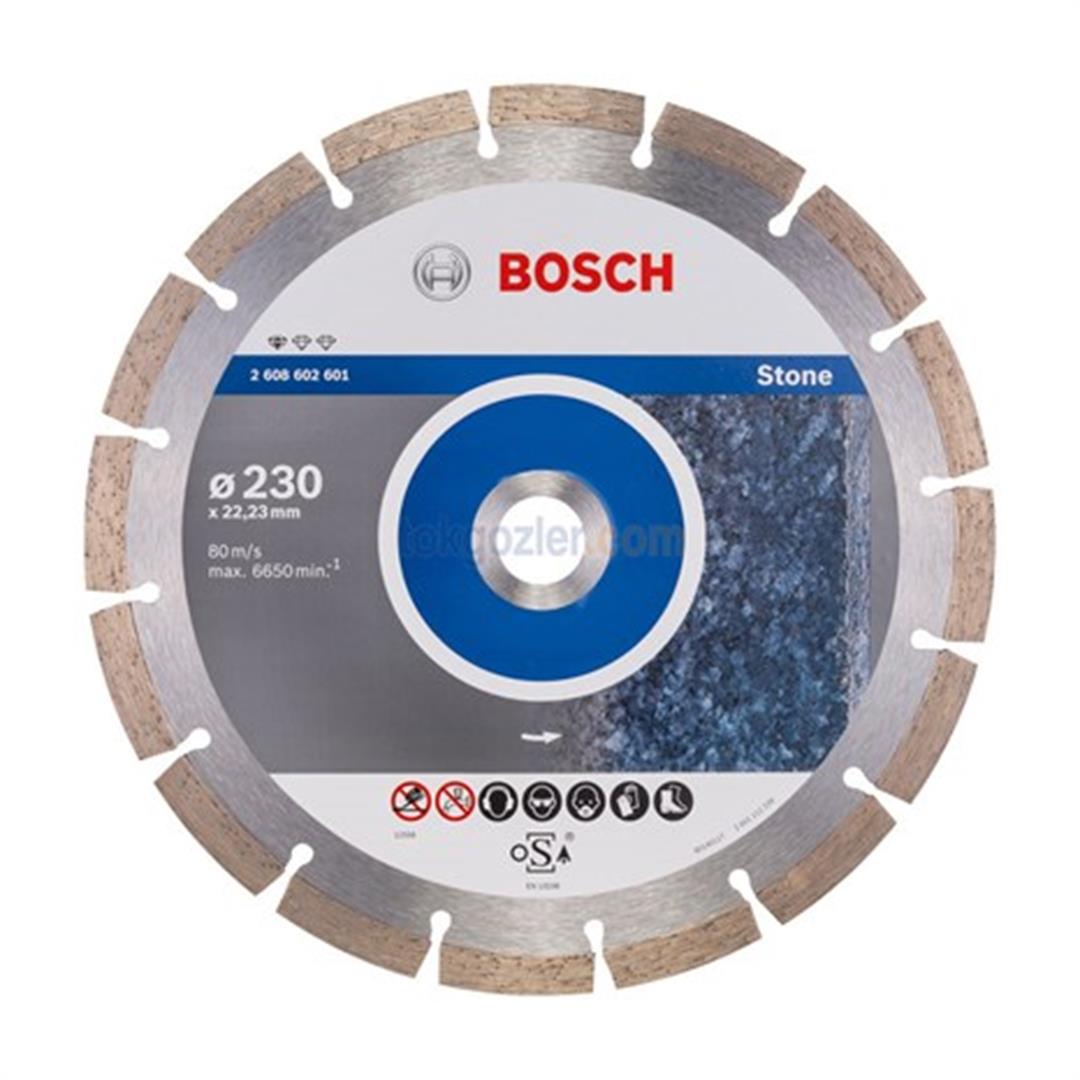 Bosch Standard for Stone - Taş İçin Elmas Kesme Diski 230 mm