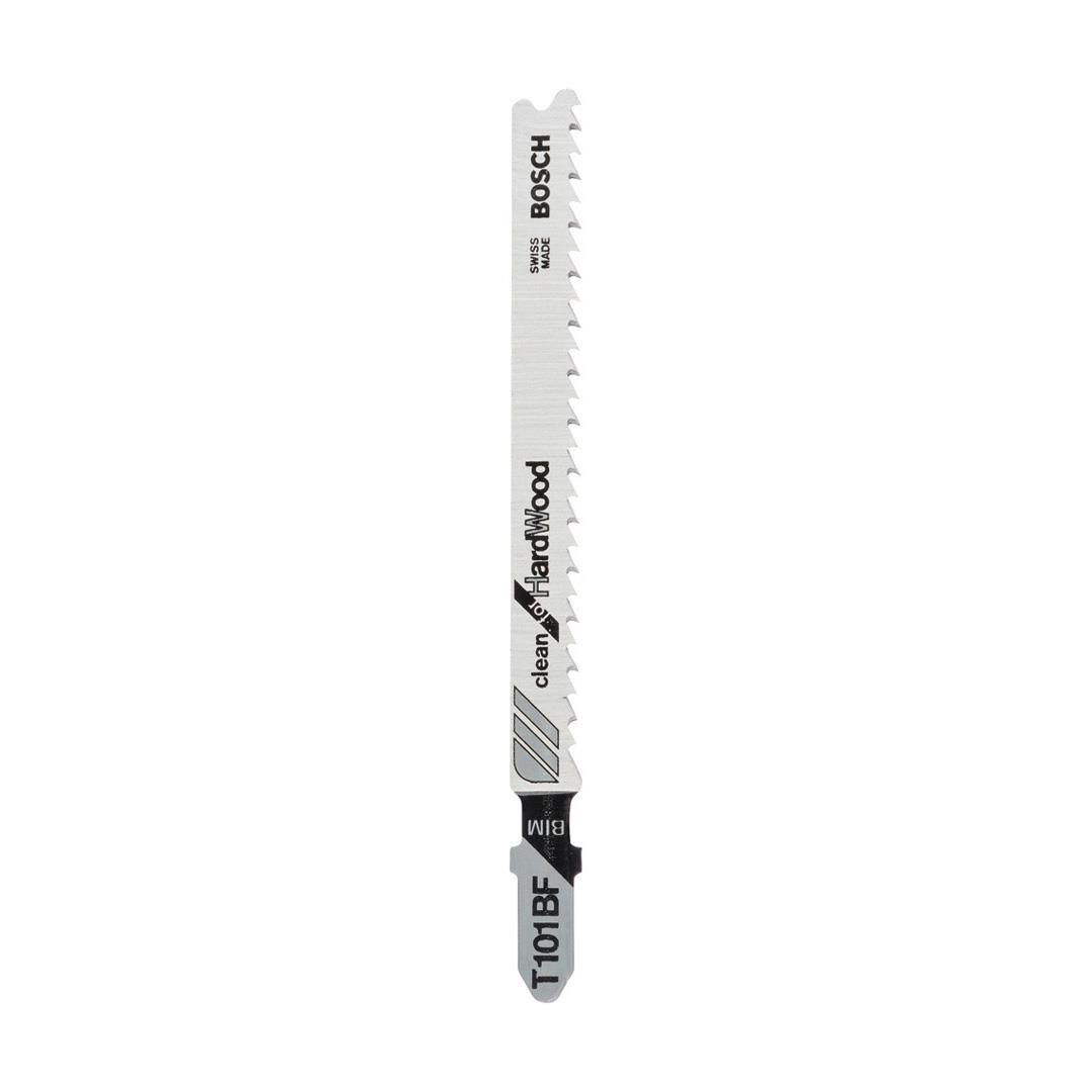 Bosch T 101 BF Clean for Hard Wood 5'li Ahşap İçin Dekupaj Testeresi Bıçağı
