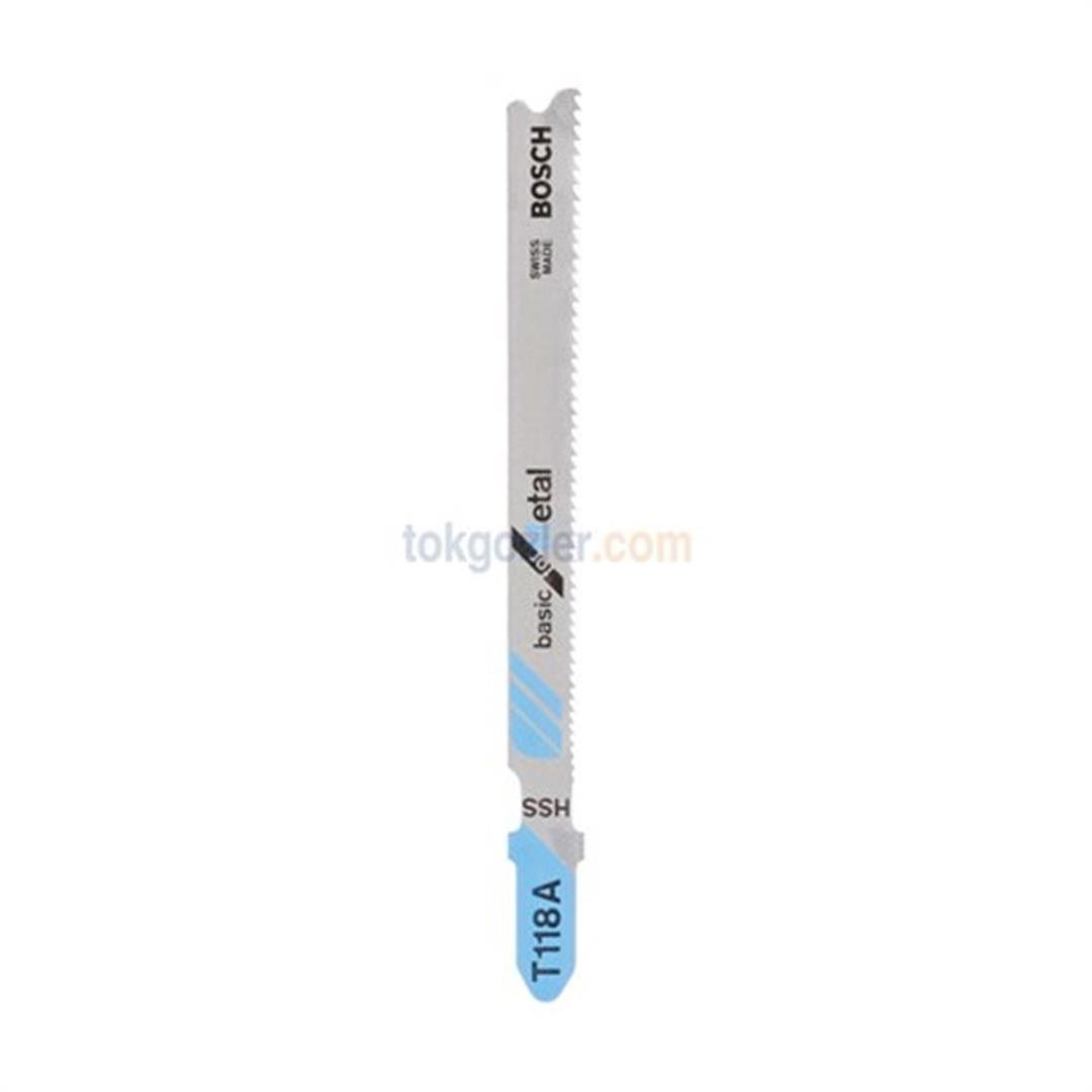 Bosch T 118 A Basic for Metal 25'li Metal İçin Dekupaj Testeresi Bıçağı