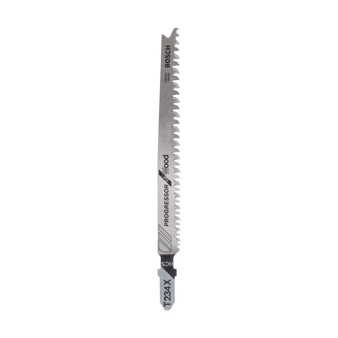 Bosch T 234 X Progressor for Wood 5'li Ahşap İçin Dekupaj Testeresi Bıçağı