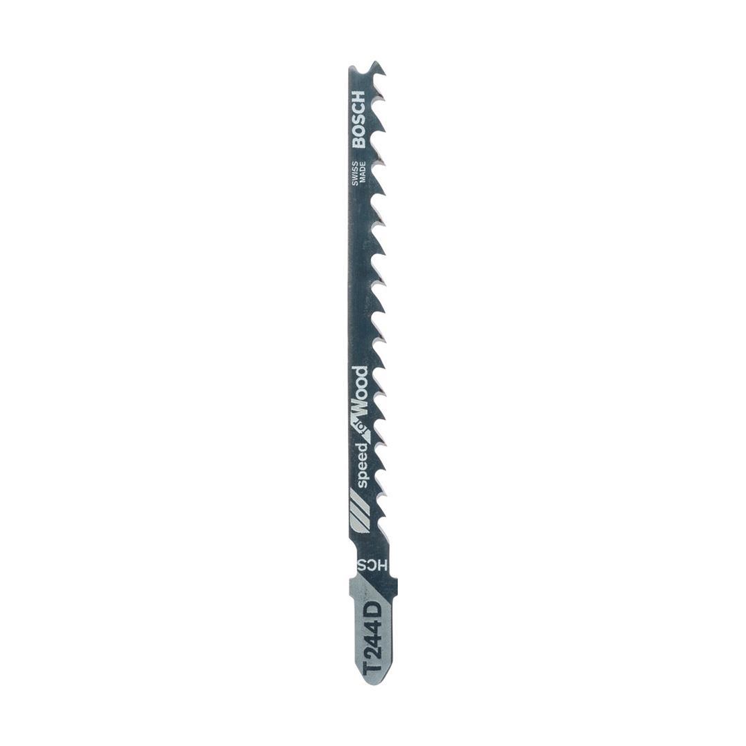 Bosch T 244 D Speed for Wood 5'li Ahşap İçin Dekupaj Testeresi Bıçağı