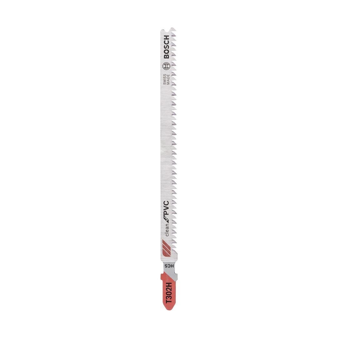 Bosch T 302 H Clean for PVC 5'li Dekupaj Testeresi Bıçağı
