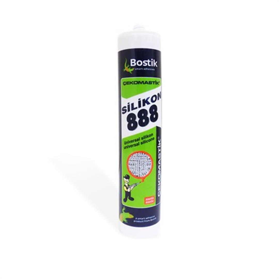 Çekomastik 888 Silikon Kartuş Şeffaf 280 ml.