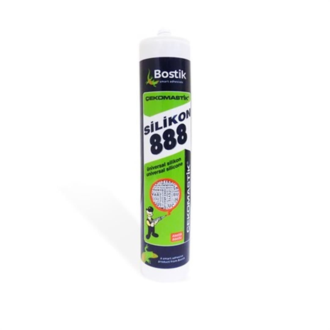 Çekomastik 888 Silikon Kartuş Siyah 280 ml.