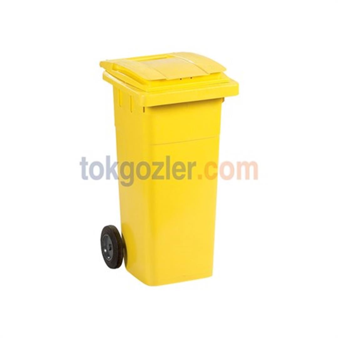Çk 400 Çöp Konteyneri 120 Litre Sarı