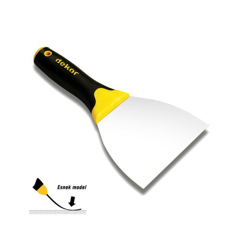 Dekor 10 cm Macun Ispatulası (025) Plastik Saplı