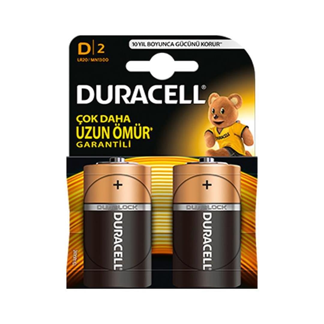 Duracell Büyük Pil 2'Li Paket