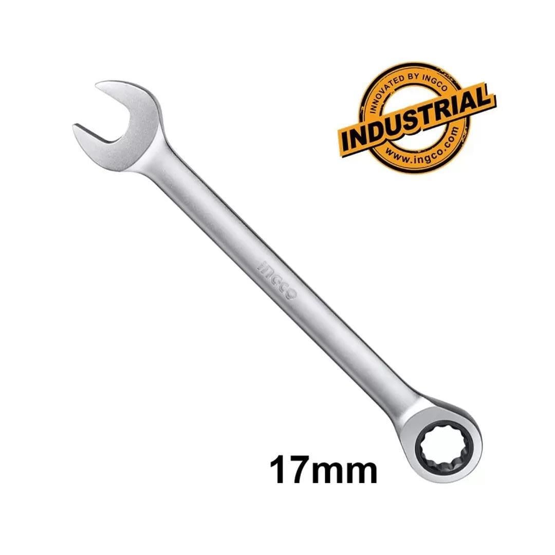 İngco HCSPAR171 Kombine Cırcır Anahtar 17mm