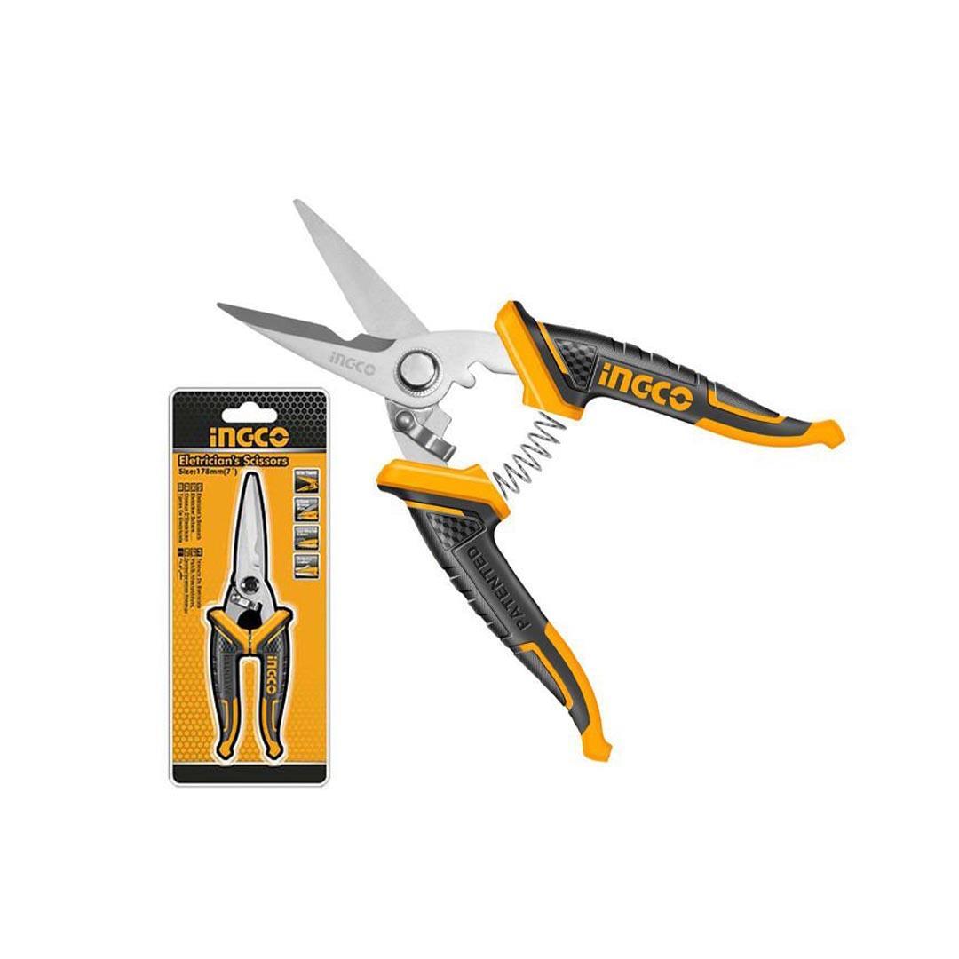 İngco HES0187 Endüstriyel Elektrikçi Makası 178mm