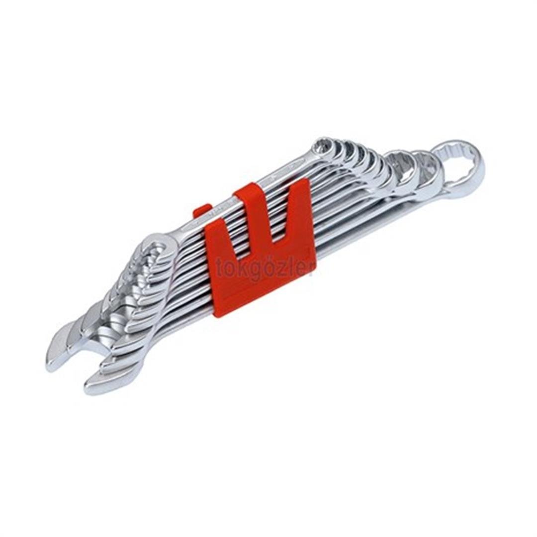 İzeltaş 0320 Kombine Anahtar Takımı Kısa Boy - 10'Lu Set