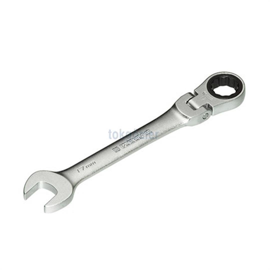 İzeltaş 0345 Mafsallı Cırcır Kombine Anahtar 12 mm
