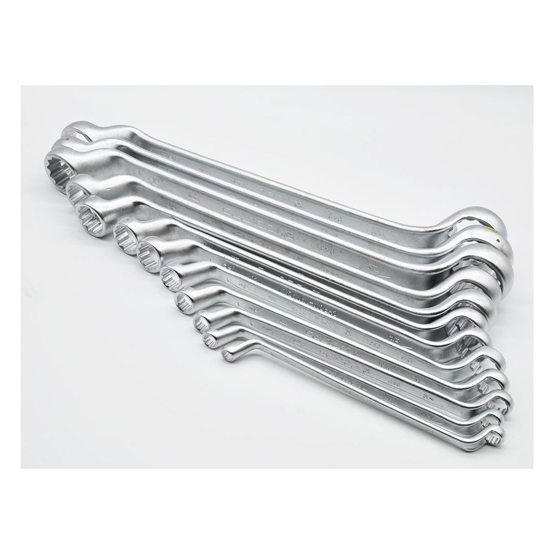 İzeltaş 0431 Inch Yıldız İki Ağız Anahtar Takımı (Sae) 12'li