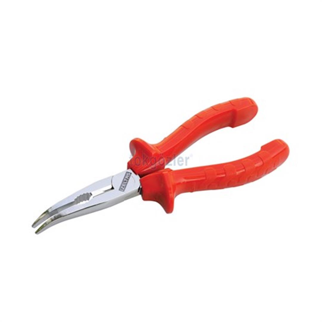 İzeltaş 3225 Uzun Kargaburun Eğri Uçlu Rod Serisi 200 mm