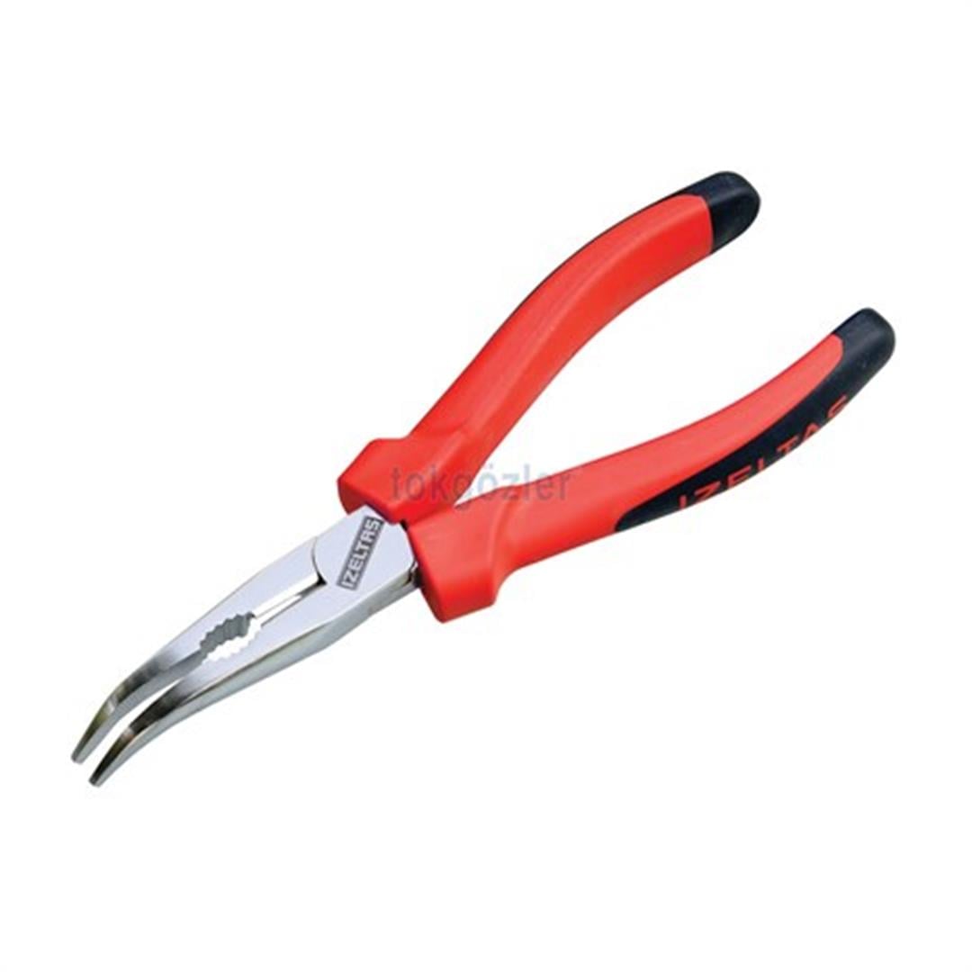İzeltaş 3225 Uzun Kargaburun Eğri Uçlu Ergonomik Serisi 200 mm
