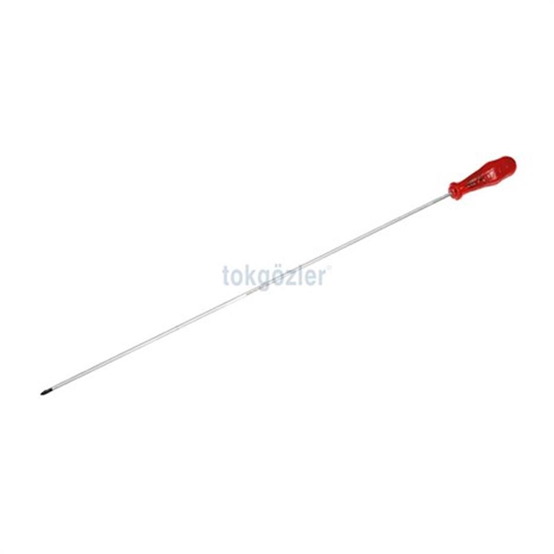 İzeltaş 4120 Kraft Serisi Süngüsü Uzun Yıldız Uçlu Tornavida 4.5x500 mm