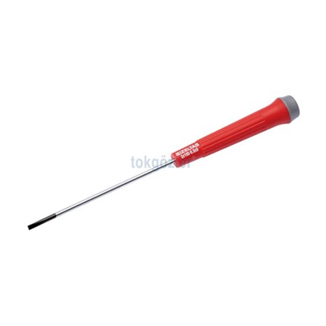 İzeltaş 4500 Elektronikçi Tip (Klemens) Düz Uçlu Tornavida 3.5x100 mm