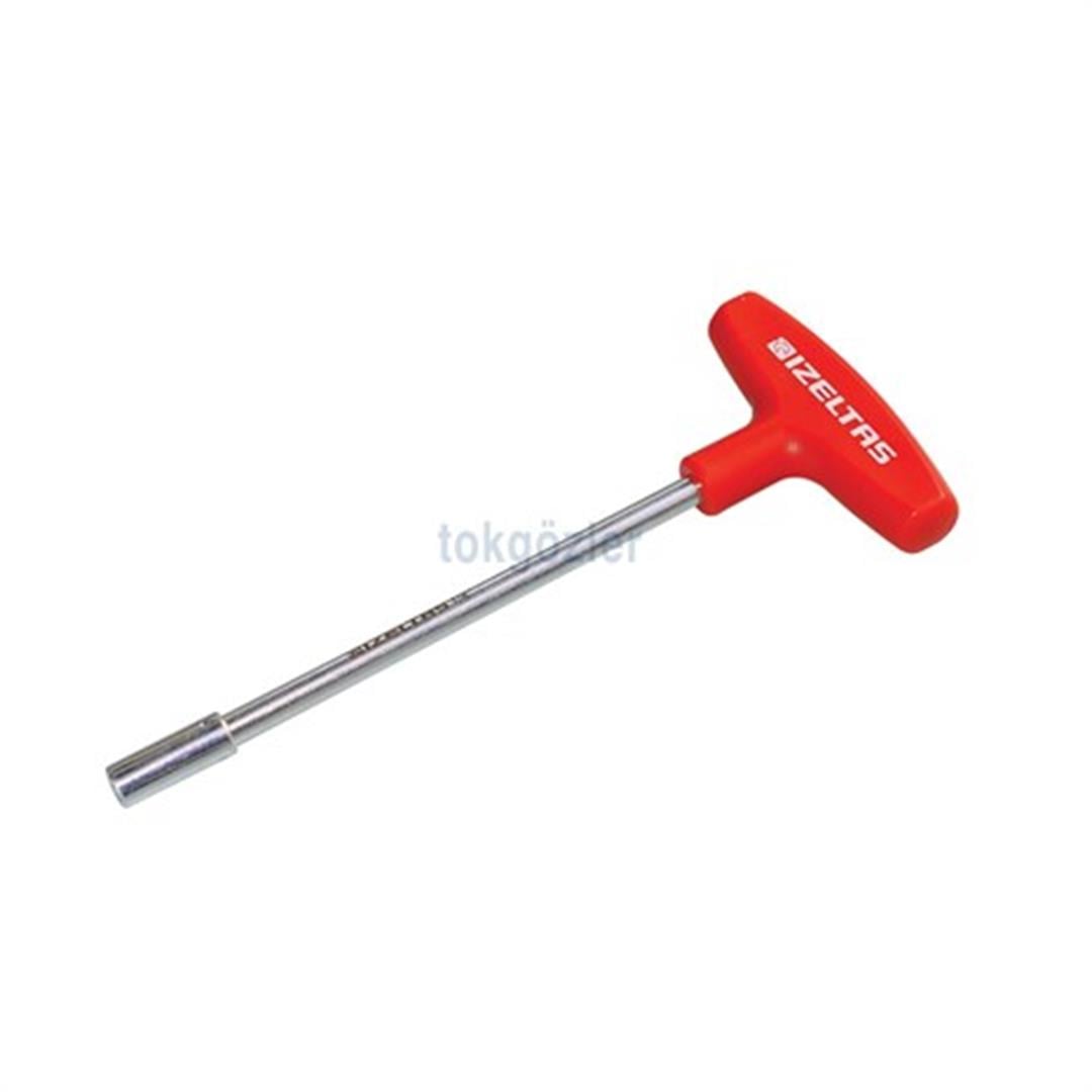 İzeltaş 4795 T Tipi Manyetik Bits Tutucu Tornavida 6.3x130 mm