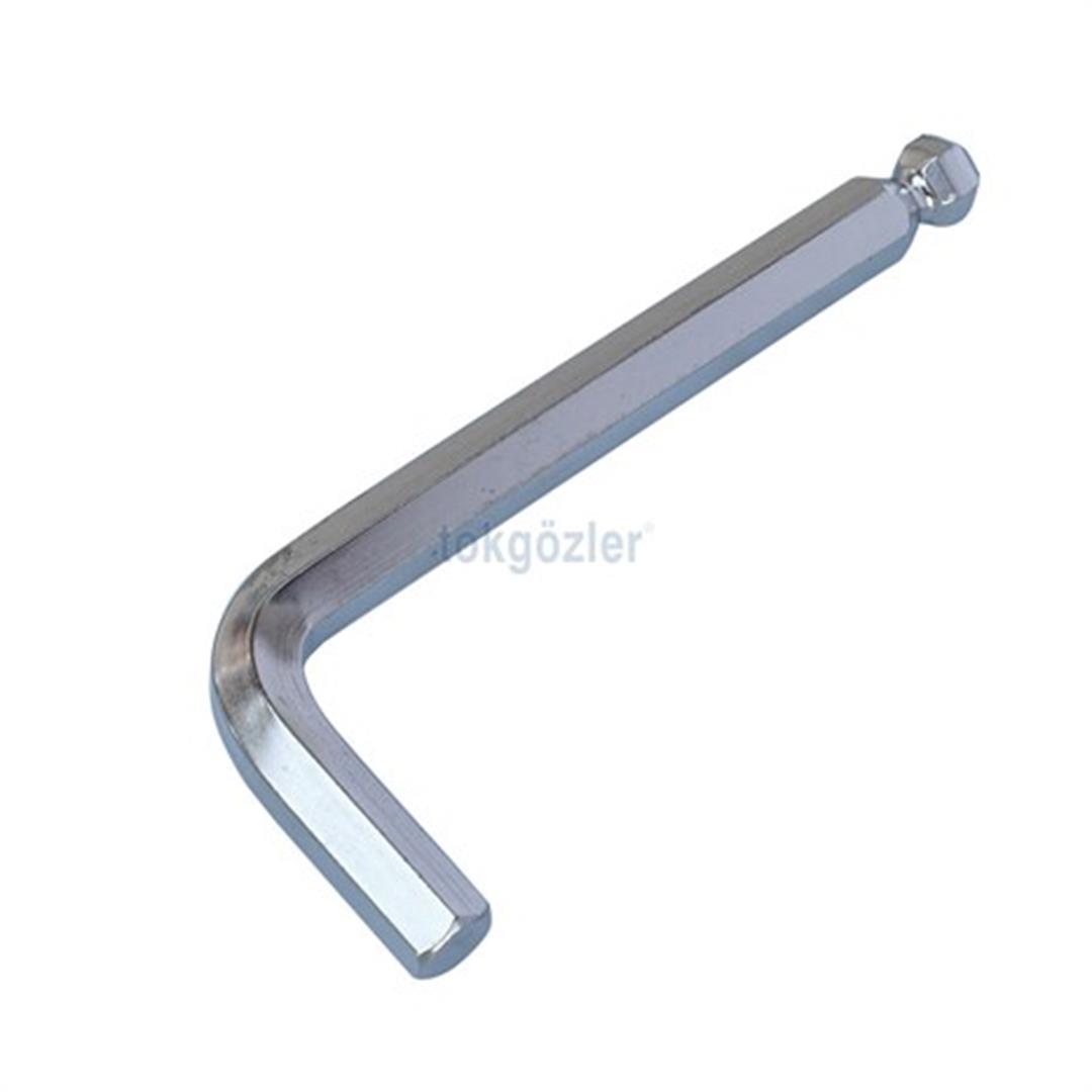İzeltaş 4905 Yuvarlak Başlı Allen Anahtar 10 mm