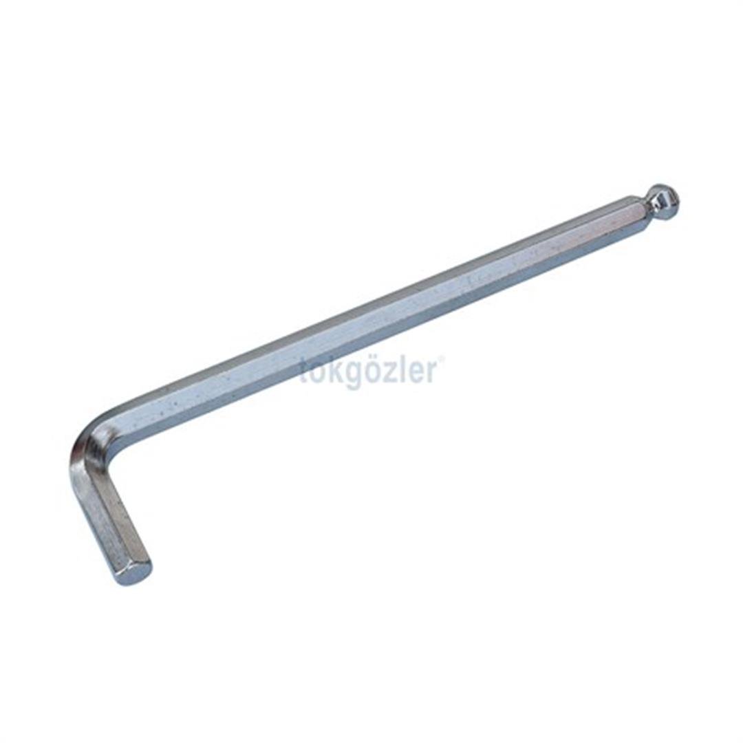 İzeltaş 4906 Yuvarlak Başlı Allen Altı Köşe Uzun Boy 8 mm