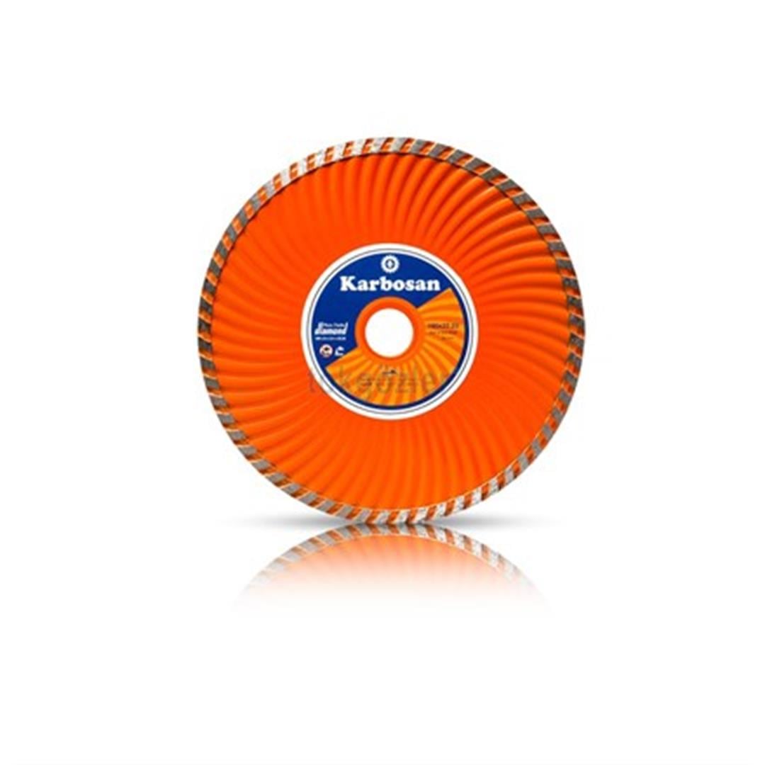 Karbosan 230x2.6x22.23 Turbo Kanallı Elmas Kesici 950430