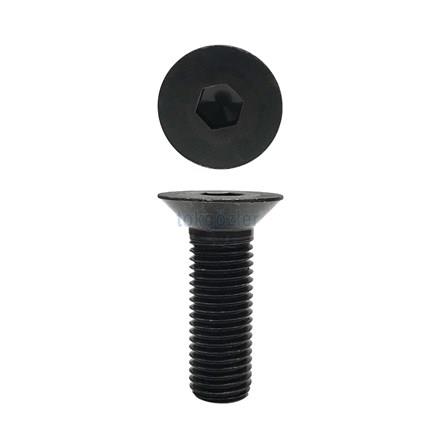 M10x45 DIN 7991 Havşa Başlı İmbus 10.9 Kalite Çelik Cıvata Siyah