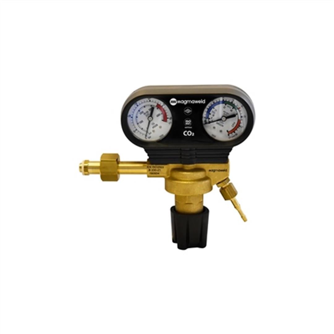 Magmaweld CO2 Basınç Düşürücü Regülatörü W21 8x1/14'' Alttan Ayarlı 7020001005