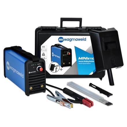 Magmaweld Ministick Deluxe Set 140 Amper Inverter Örtülü Elektrod Çanta Kaynak Makinesi 501M1500MF