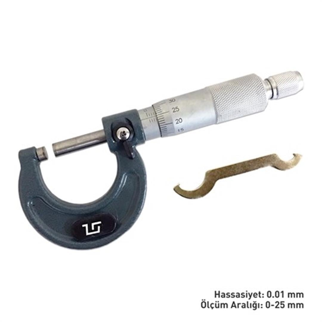 Mekanik Mikrometre 0-25 mm