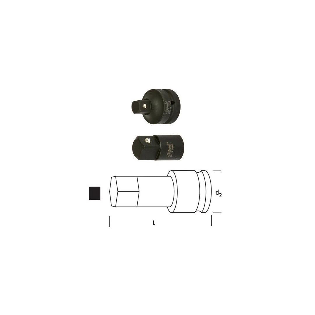 Osaka LN1234A Havalı Lokma Adaptörü 1/2