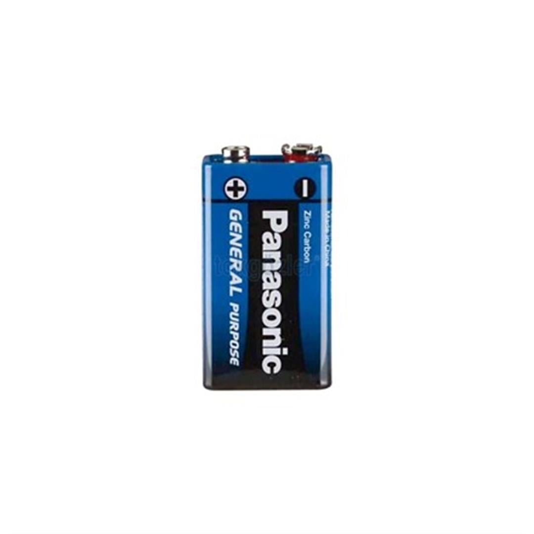 Panasonic 9 Volt Çinko Karbon Pil 6F22BE/1S