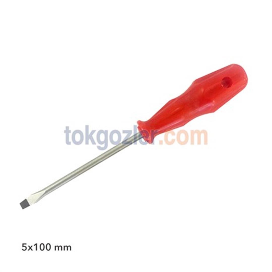 Pro-Scr 02615 Düz Uçlu Tornavida 5x100 mm