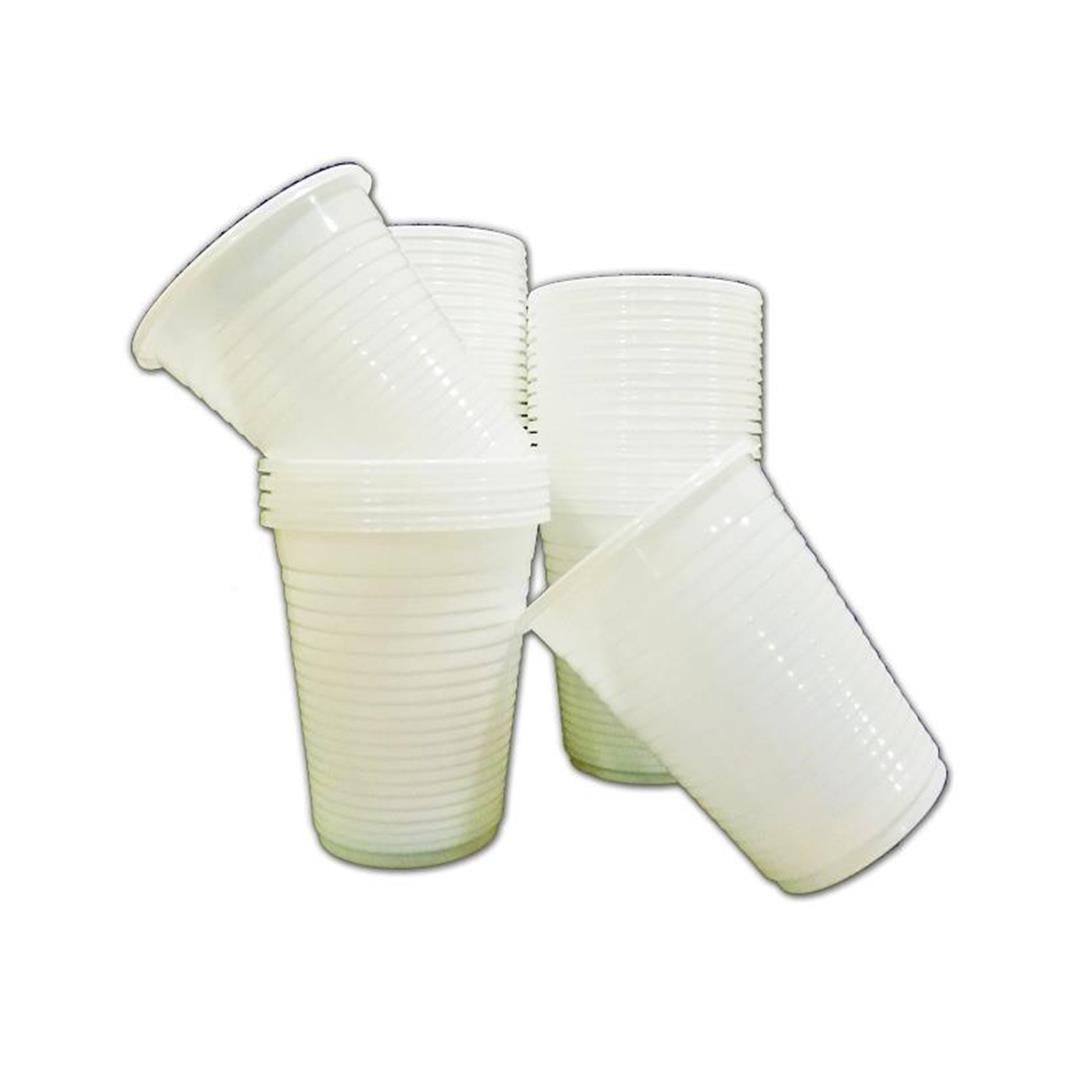 Sem Eko 180 cc Beyaz Plastik Bardak (100'Lü Paket)