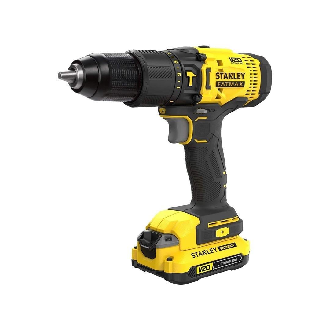 Stanley SCD718D2K 18V 2.0Ah V20 Li-ion Çift Akülü Darbeli Matkap ve Vidalama