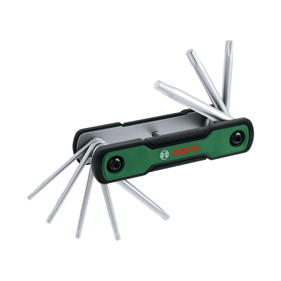 Bosch 8'i 1 Arada Katlanır Torx Allen Anahtar Seti - 1600A039L8