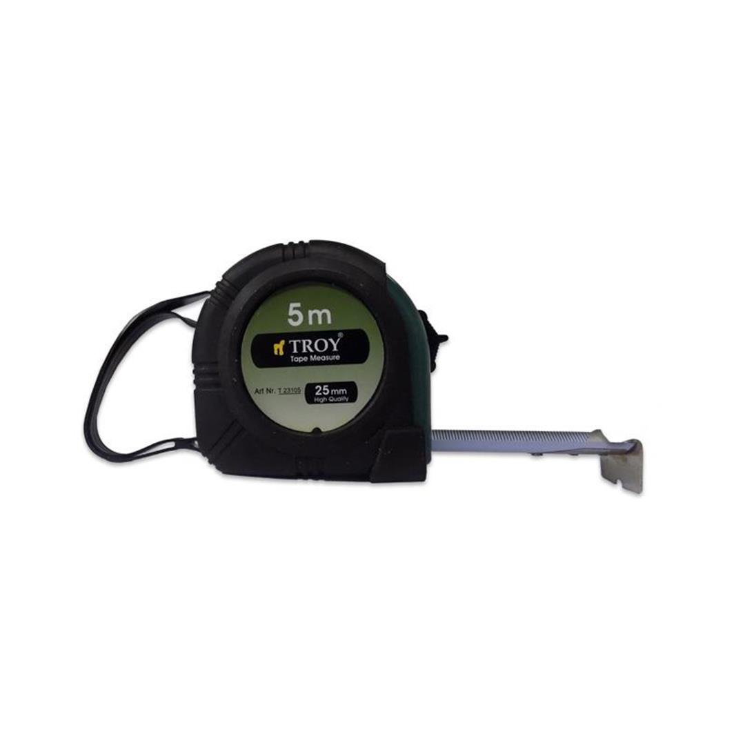 Troy T23105 5 Metre x25 mm Şerit Metre (Stoplu)