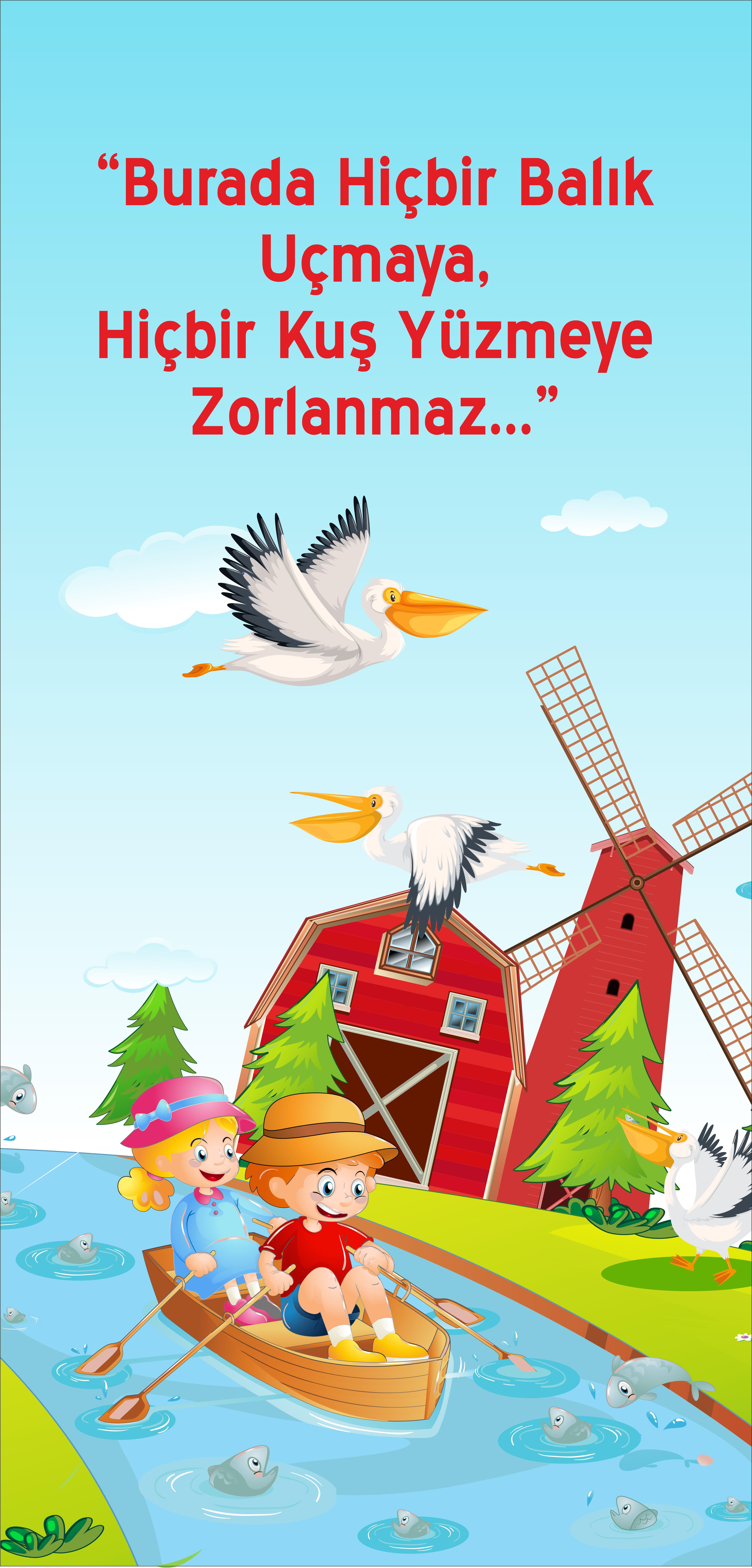 Okulekspres Anasınıfı 5 Kapı Giydirme