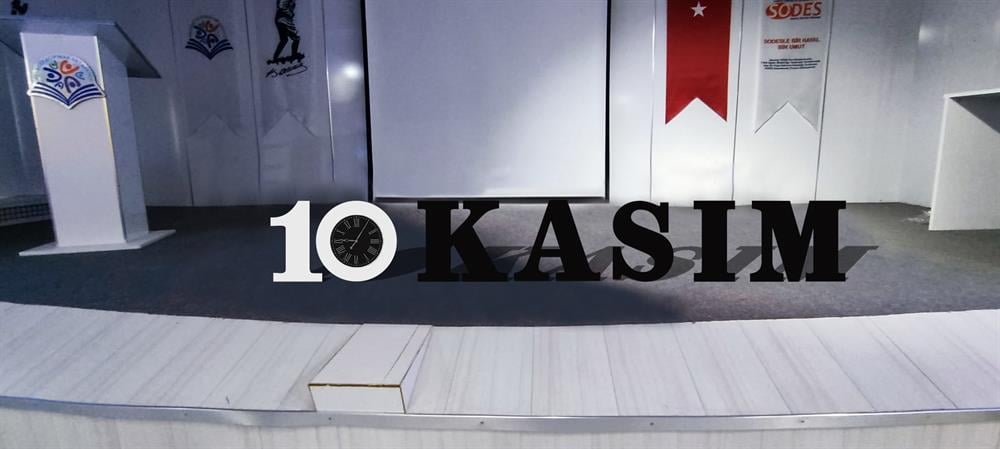 10 KASIM TEMALI AHŞAP DEKOR