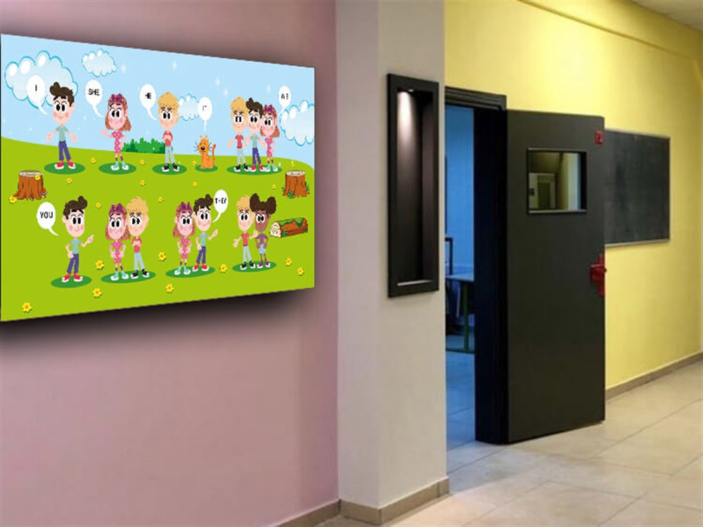 İngilizce Poster Afiş ( I - SHE - Hİ- İT ) Poster Afiş