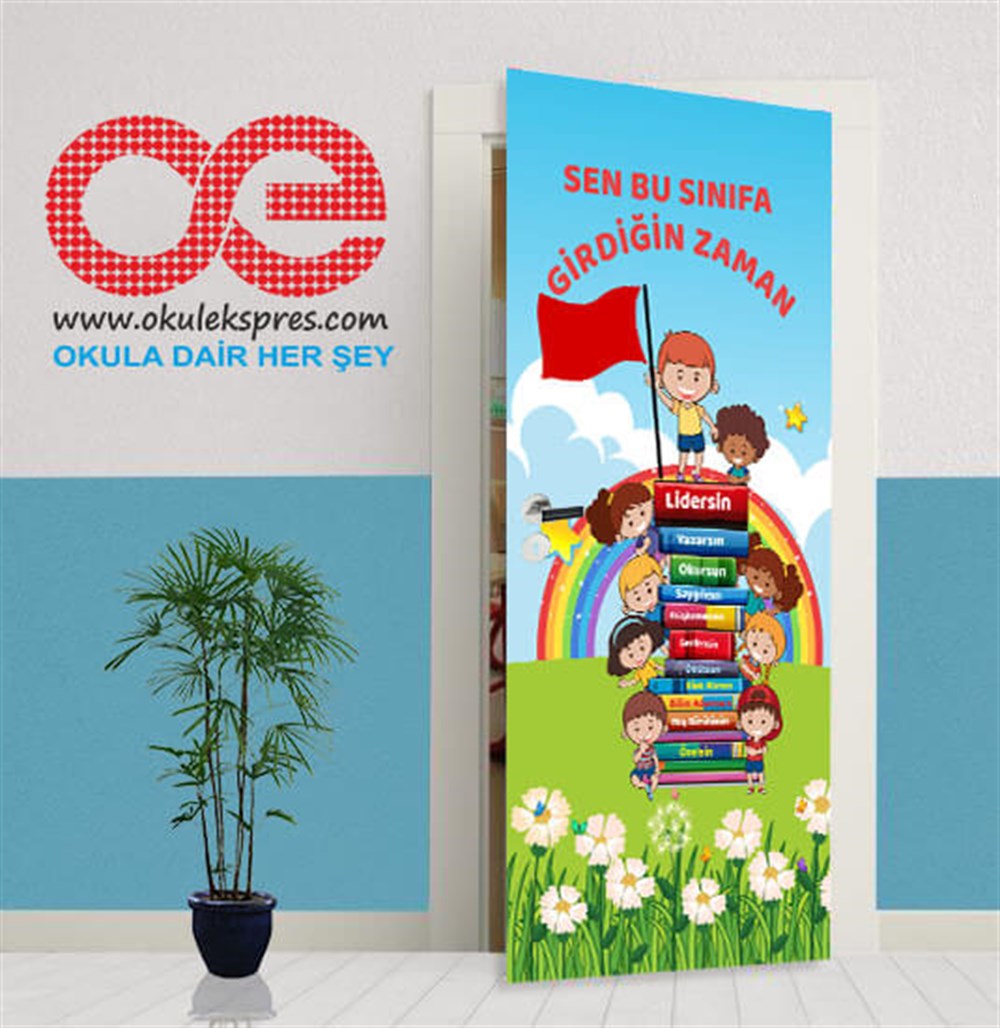 Anasınıfı Değerler Kapı Giydirme