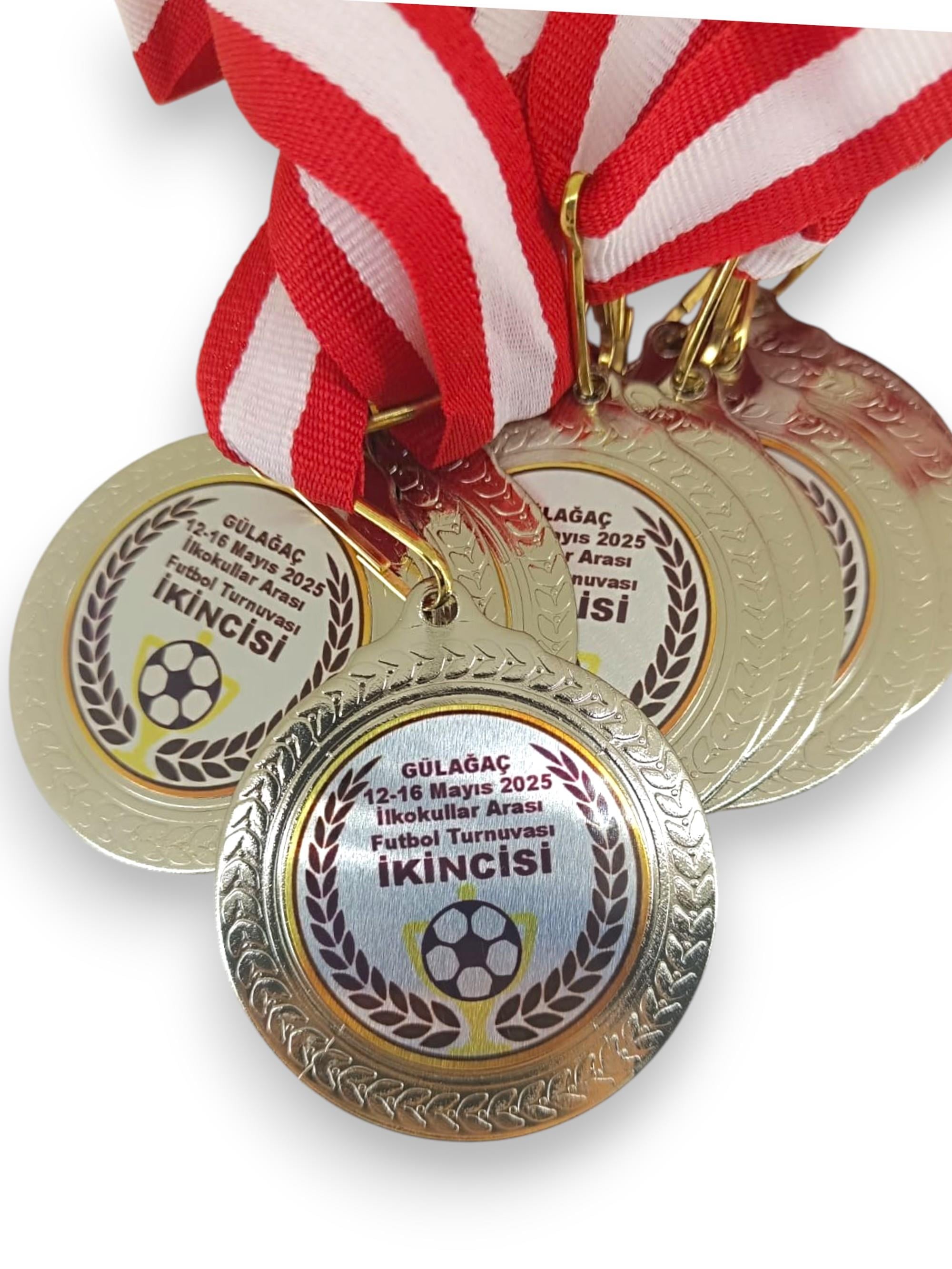 Okulekspres Futbol Turnuvası İkincisi Madalyası 5.5  Çapında