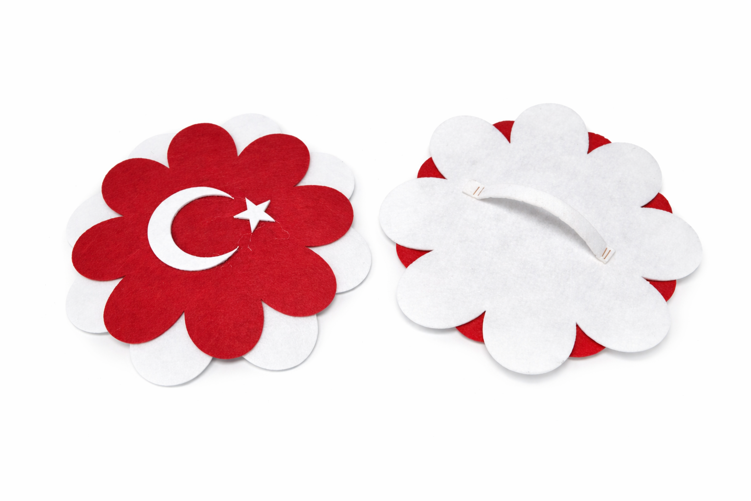 Gösteri Plakası Keçe Ayyıldız