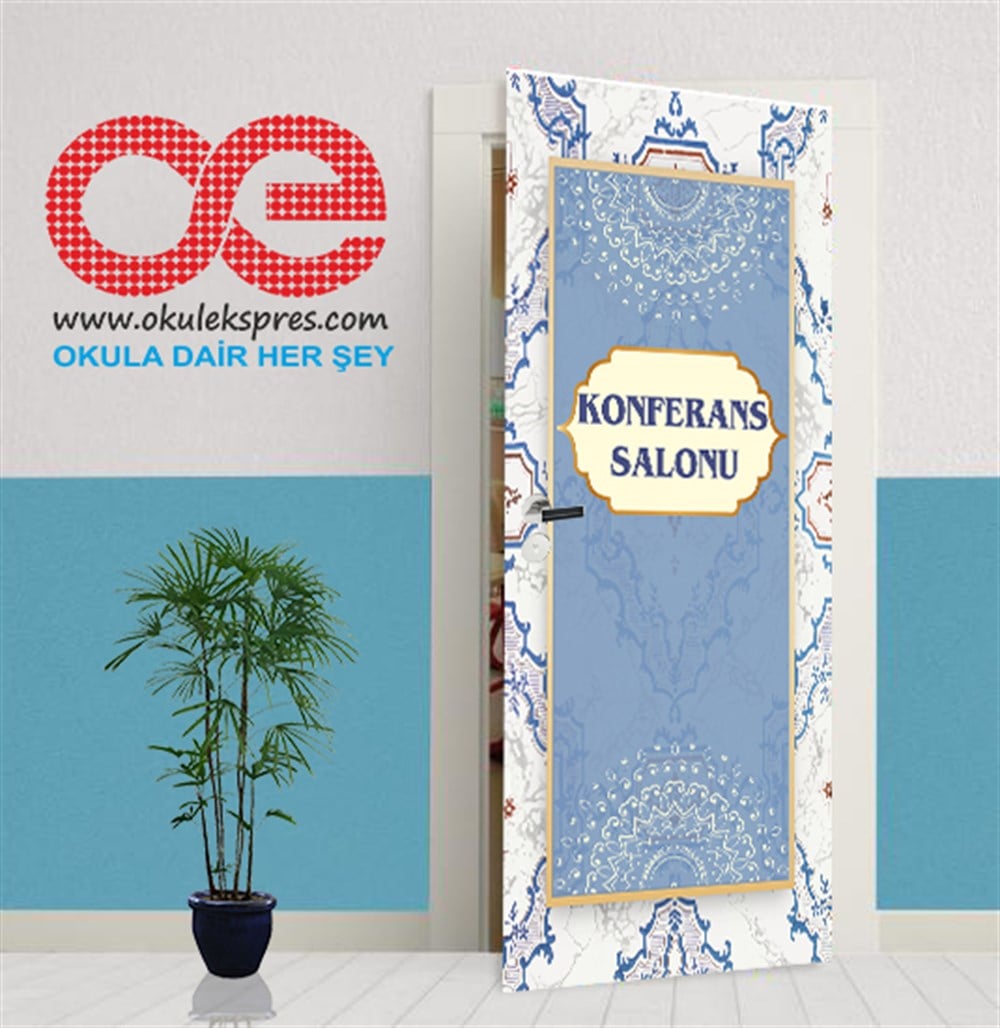 KONFERANS SALONU KAPI GİYDİRME