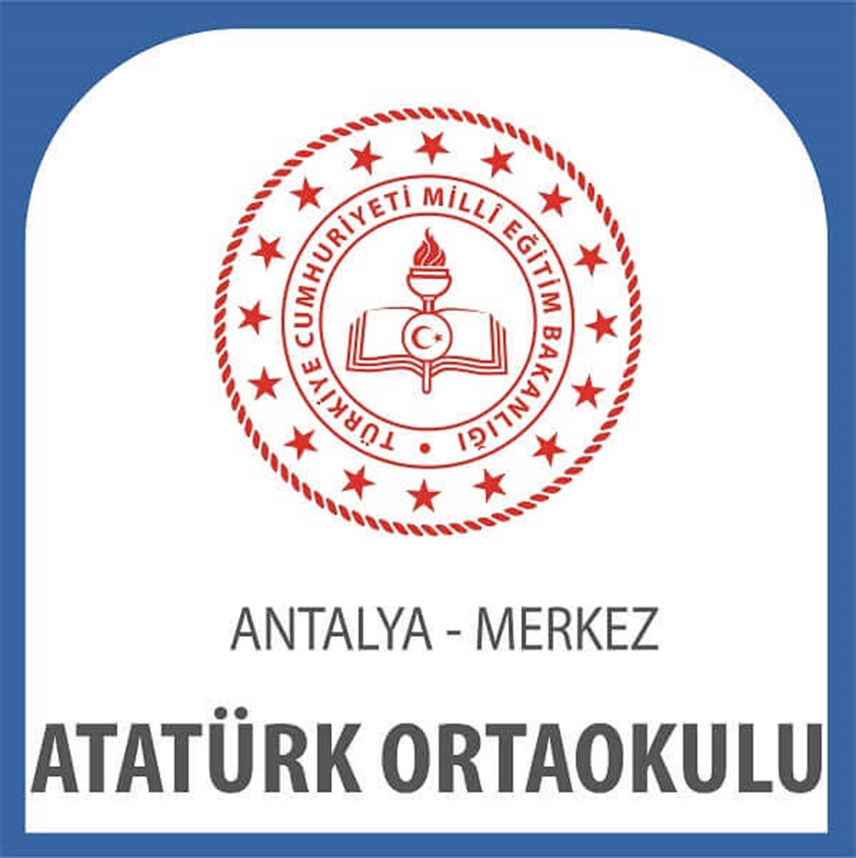 Yeni Ortaokulu Tabelası ve Yüz Degisimi