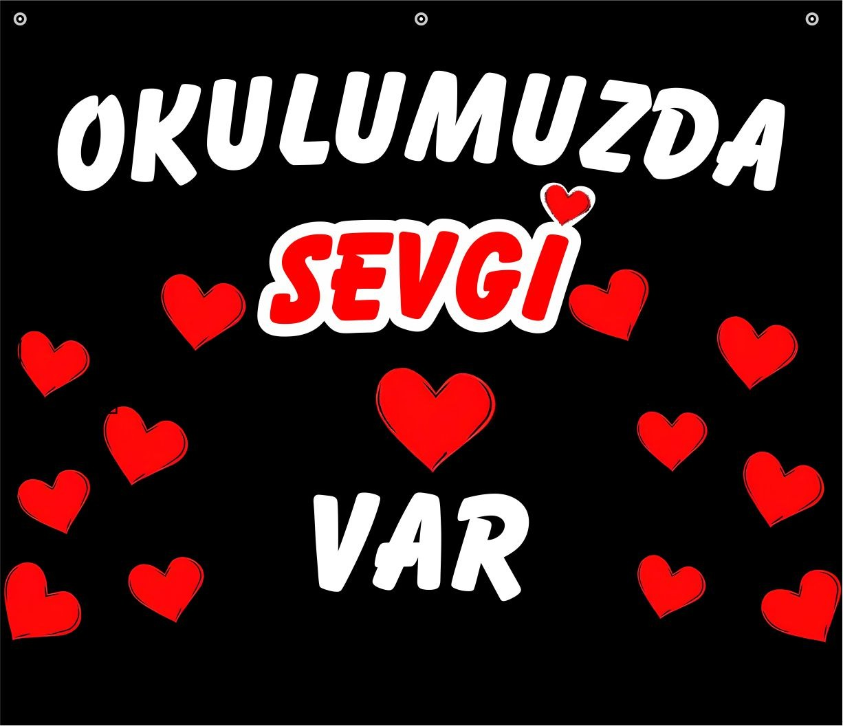 Okulekspres 2026 Sevgi Günü Arka Fon
