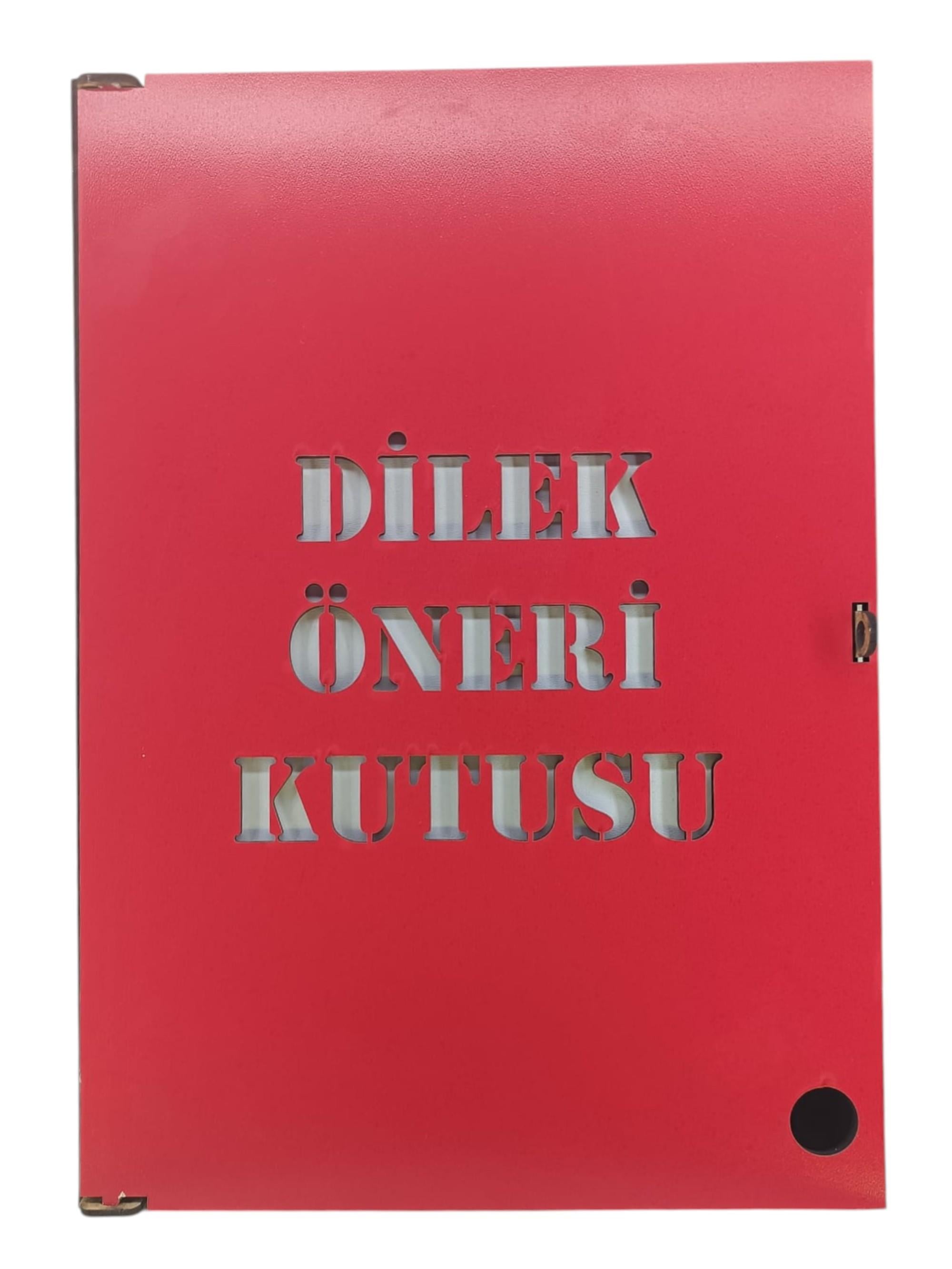 Okulekspres MDF Dilek ve Öneri Kutusu – Okul ve Kurumlar İçin Şık Tasarım