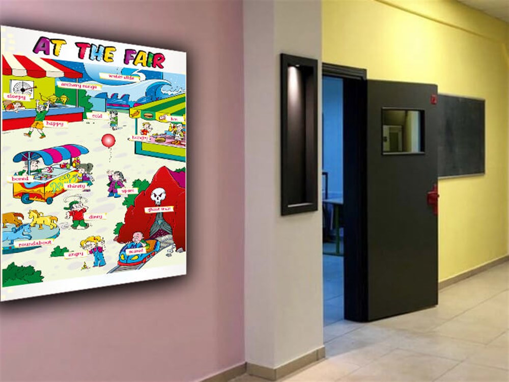 At The Fair İngilizce Poster Afiş